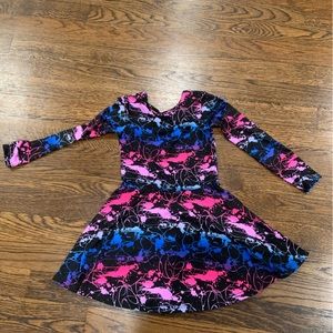Pixielane splatter paint dress